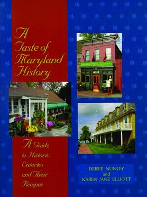 cover image of A Taste of Maryland History